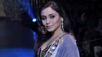 Rani debuts on the ramp for Sallu