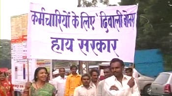 Video : 'Black Diwali' for NREGA workers in Rajasthan