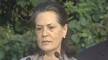 Video : India's moral universe is shrinking, says Sonia Gandhi
