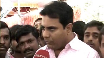 Video : KCR to address rally today, his son explains stand