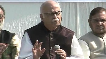 Video : Advani: Washout of Parliament triggered off by Congress