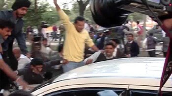Videos : भाजयुमो ने किया फारुख का विरोध