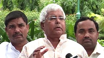 Video : MPs' mock Parliament: Lalu is 'Prime Minister'