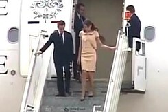 French President Sarkozy arrives in India French President Sarkozy arrives in India