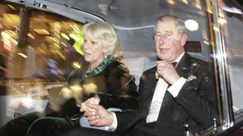 Charles and Camilla attacked in their Rolls