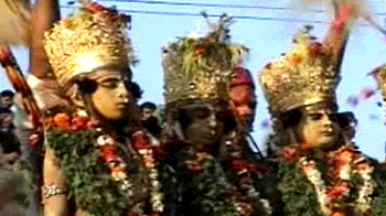 बनारस में भरत मिलाप उत्सव