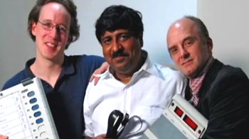 EVM 'theft': Researcher held