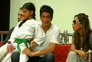 SRK's kids strike gold