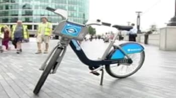 Video : London getting used to cycle hire