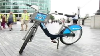 London getting used to cycle hire