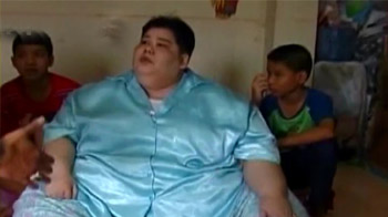 603-pound Thai woman leaves home after 3 years