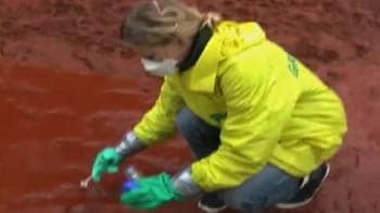 Video : How toxic is the red sludge coating Hungary?