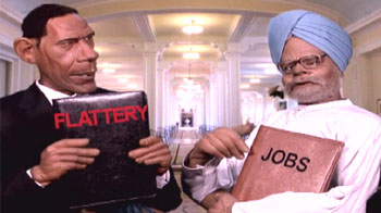 President Obama goes job hunting
