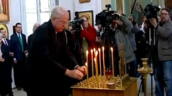 Video : Memorial service for 9/11 victims in Russia