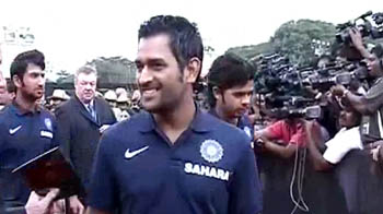 Team India arrives for the awards