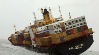 Mumbai ship collision: 100 containers missing
