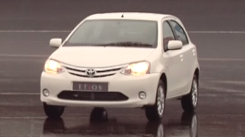 Toyota's Etios makes global debut in India