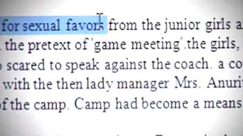 Hockey coach asked for sexual favours: Players