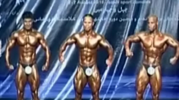 Iran's bronzed bodybuilders go for gold
