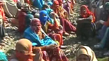 जाटों का जींद में विरोध प्रदर्शन