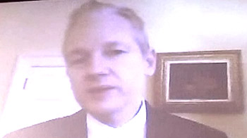 WikiLeaks boss hits out at US