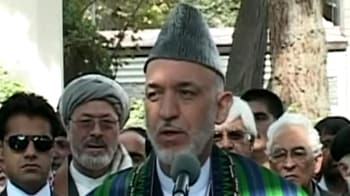 Video : Karzai welcomes decision to suspend Koran-burning