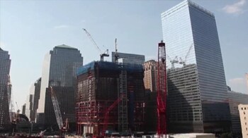 Video : World Trade Centre steel installed at 9/11 memorial