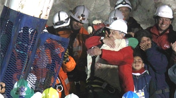 Video : Chilean miners: Free at last