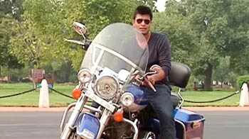 हार्ली डेविडसन रोडकिंग की सवारी