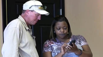 For deaf, wireless device entry to hearing world