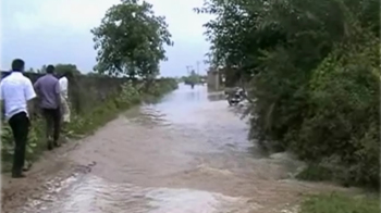 Flood threat in Faridabad