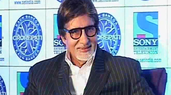 Big B plays quizmaster for KBC 4 Big B plays quizmaster for KBC 4