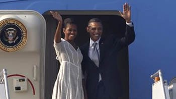 President Barack Obama leaves for Jakarta