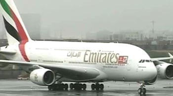Video : World's largest passenger plane A380 lands at Delhi's T3