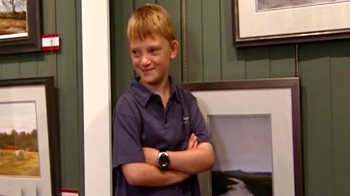 8-year old prodigy is new art world star