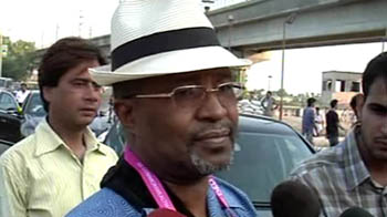 Snake in athlete's room at Games Village