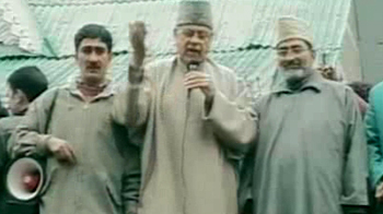 कश्मीर के हालात पर बैठक