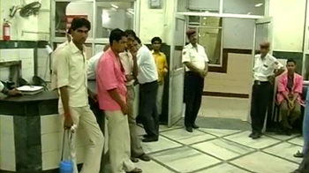 Doctors on strike, hospital deserted Doctors on strike, hospital deserted