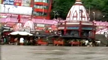 हरिद्वार और ऋषिकेश में भयंकर बाढ़