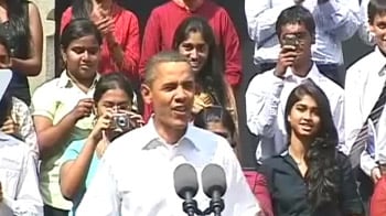 Video : Mumbai's date with the Obamas