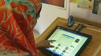 Rajasthan village uses touch screen to find jobs