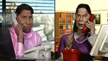 Maya-Sonia verbal duel