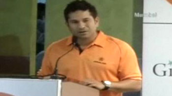 Sachin Tendulkar, proud Papa