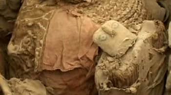 Video : 1000-year-old mummies found in Peru