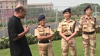 Walk the Talk with Naga armed policewomen