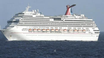 Cruise ends in disaster after engine fire