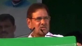 Video : Rahul should be thrown in Ganges: Sharad Yadav