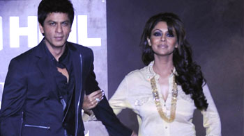 Gauri's first brand endorsement with SRK