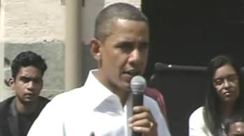 Videos : जेवियर्स में छात्रों से मिले ओबामा