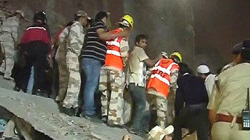 60 dead, 80 injured in building collapse in Delhi